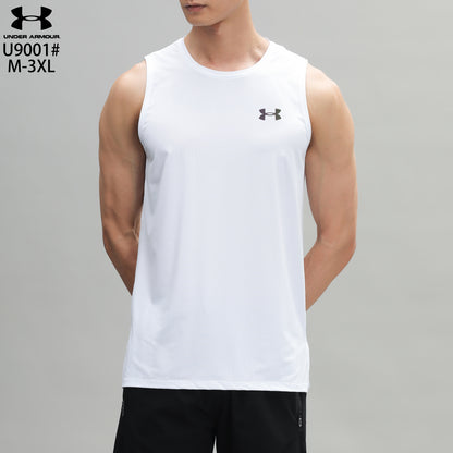 Men's UA Imported HeatGear Sleeveless - White