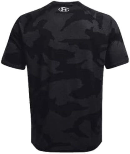 UA Men's Camo Dri-Fit T-Shirt (Black/Camo) Imported