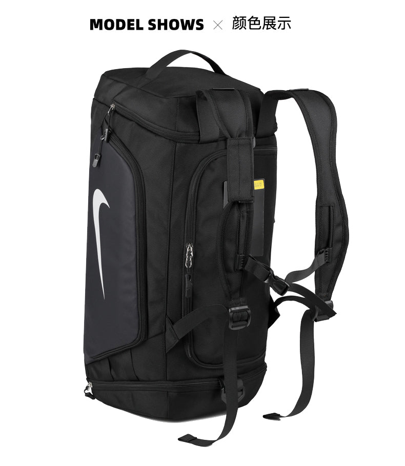 Nike Brasilia Gym Duffel Bags - Black/Black