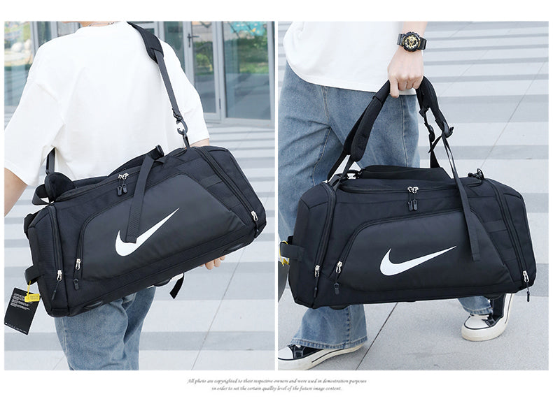 Nike Brasilia Gym Duffel Bags - Black/Black