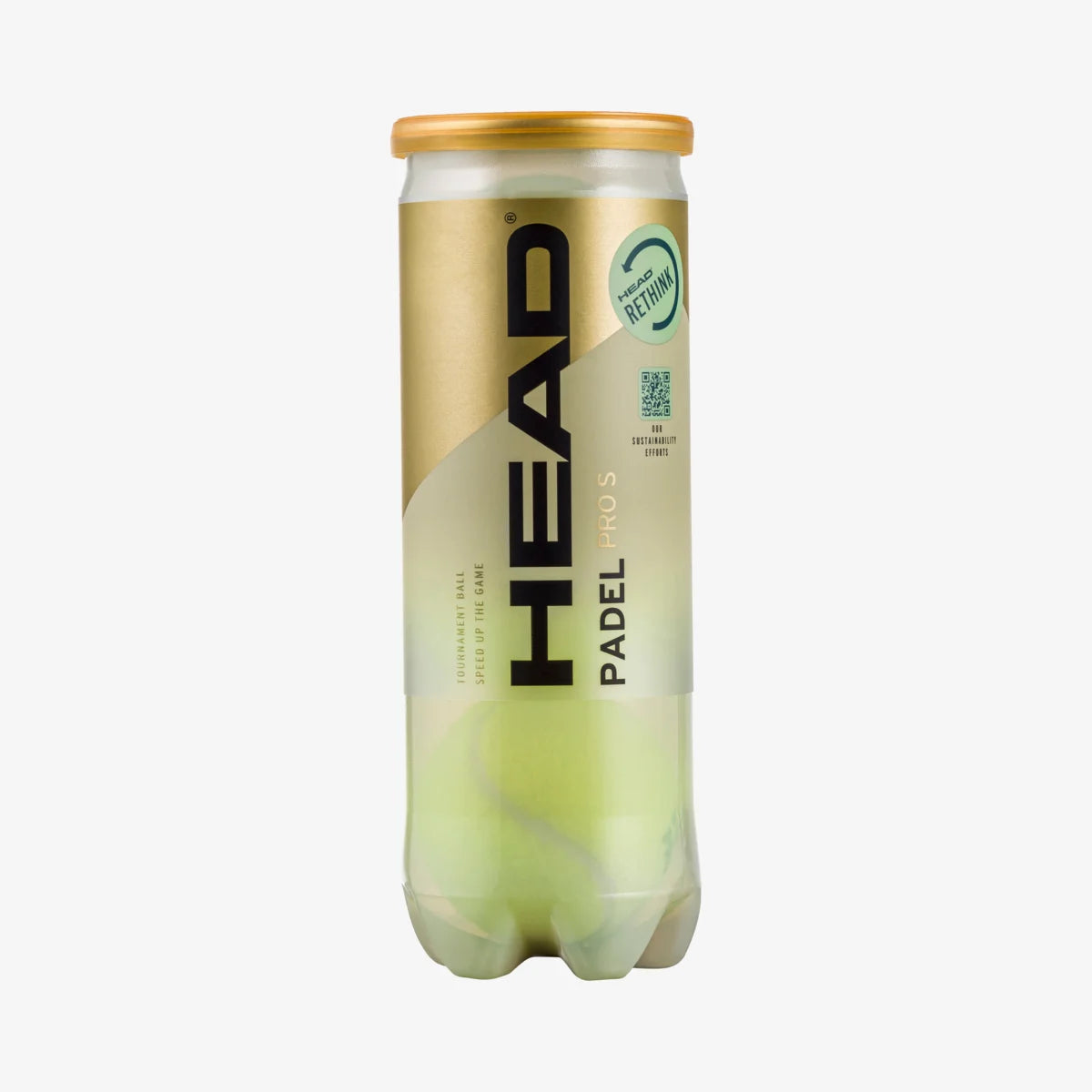 Head Padel Pro S 3 Balls Single Can