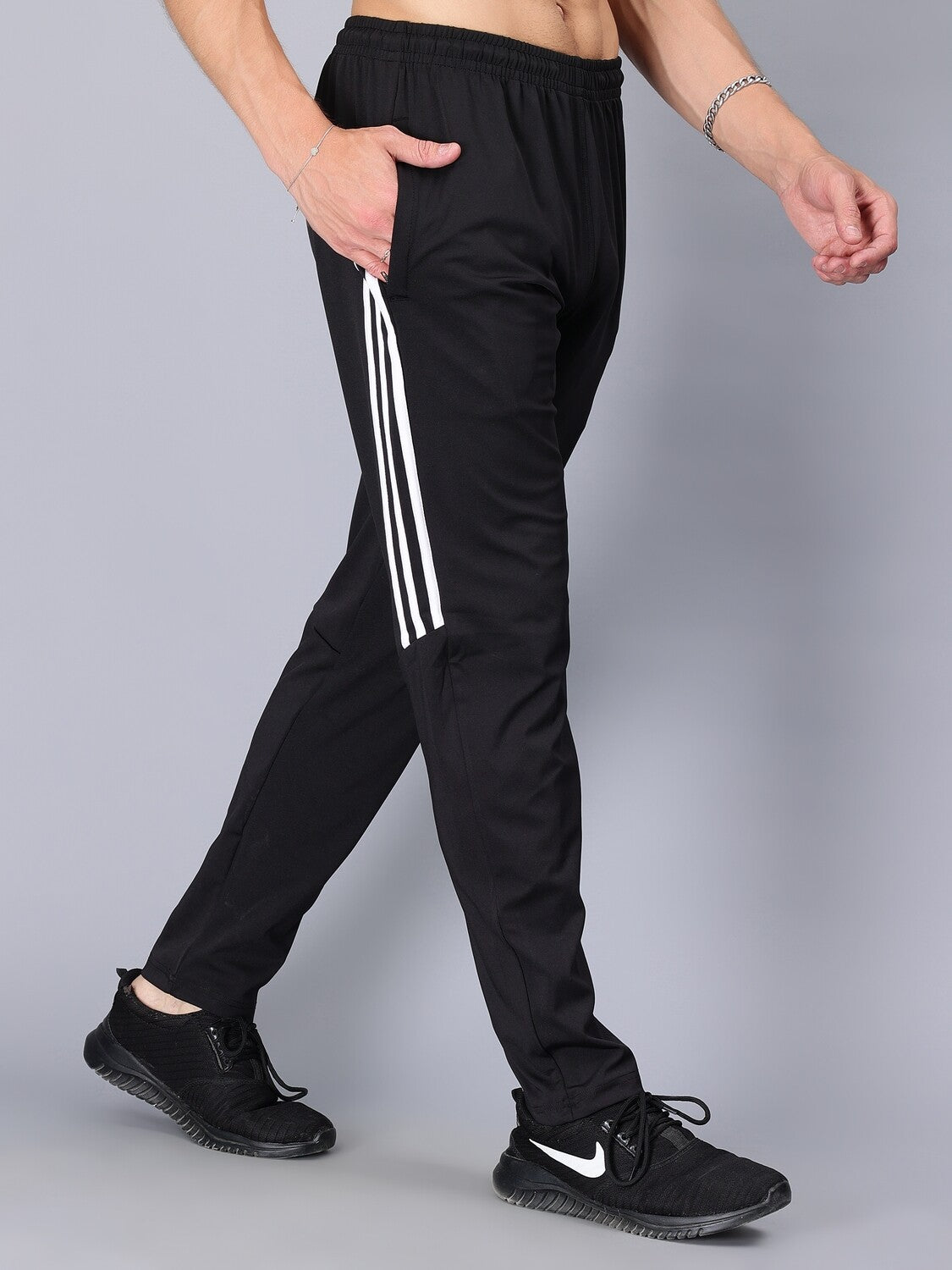 Adi 3 Stripes Men's Track Pants - Imported