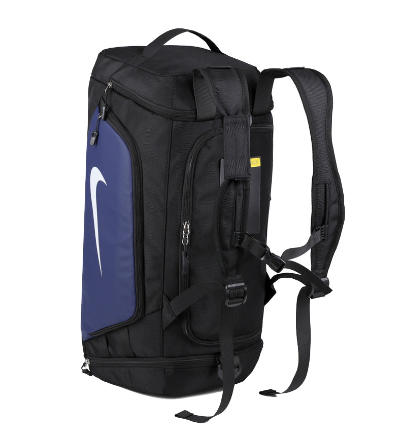 Nike Brasilia Gym Duffel Bags - Black/Blue