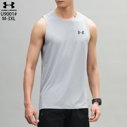 Men's UA Imported HeatGear Sleeveless - Grey