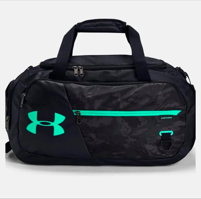 Under Armour Undeniable 4.0 Gym Duffle Bag - Black/Camo/Sea Green