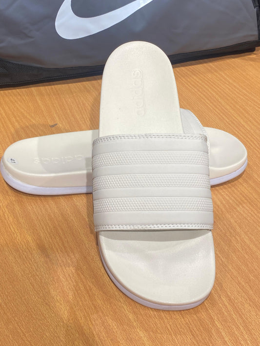 Adilettes Comfort Slides - Cream White