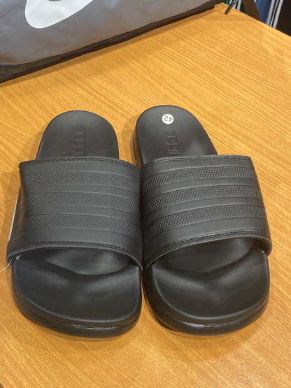 Adilettes Comfort Slides - All Black