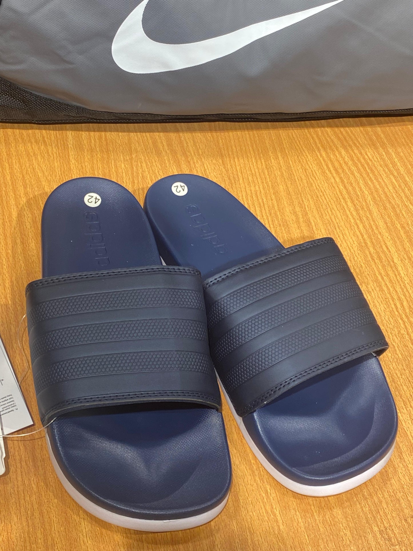 Adilettes Comfort Slides - Dark Blue