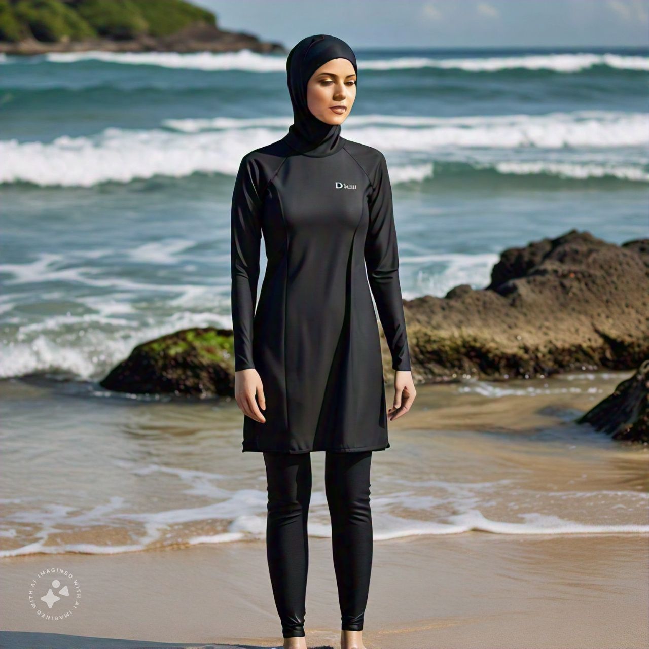 Sonecs Women Burkini SwimSuit (Muslim Wear)