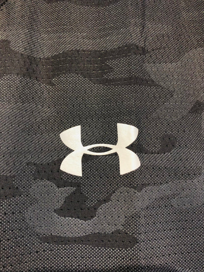 UA Men's Camo Dri-Fit T-Shirt (Black/Camo) Imported