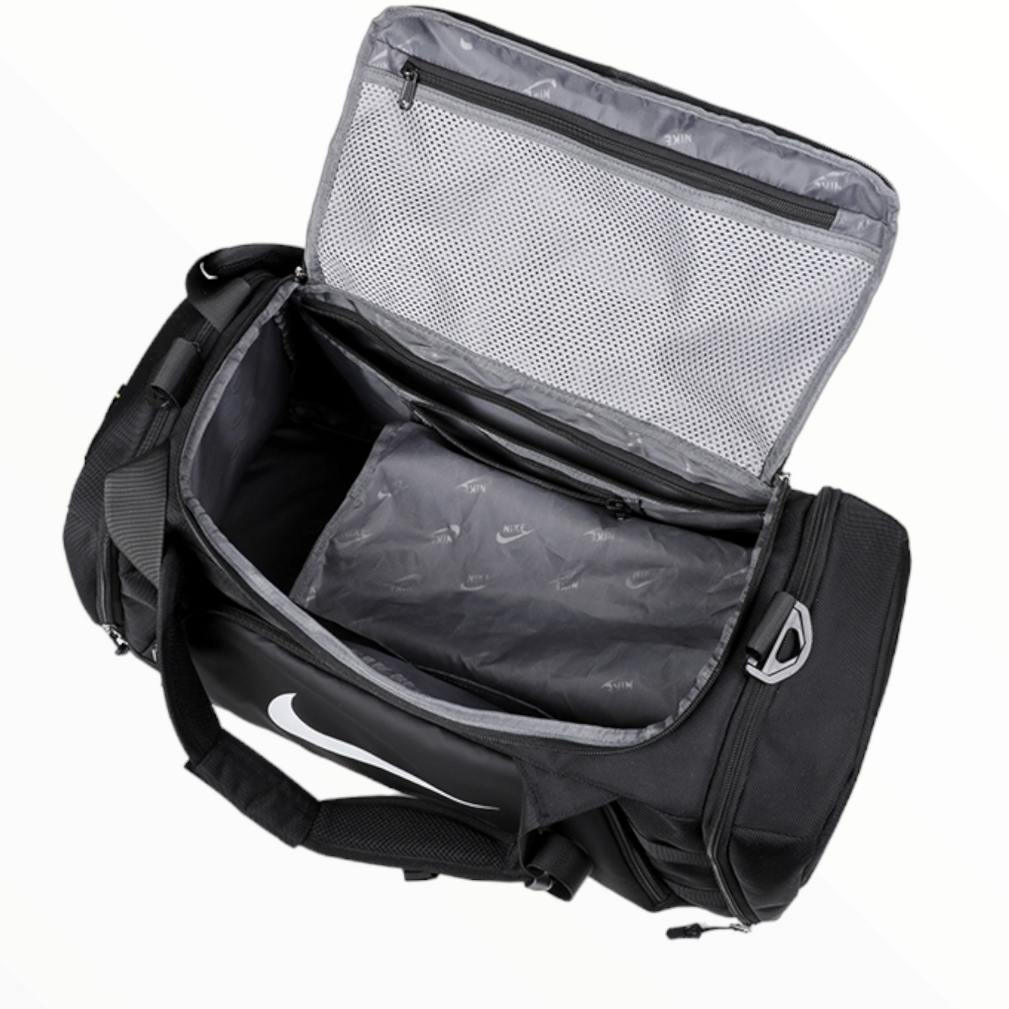 Nike Brasilia Gym Duffel Bags - Black/Grey