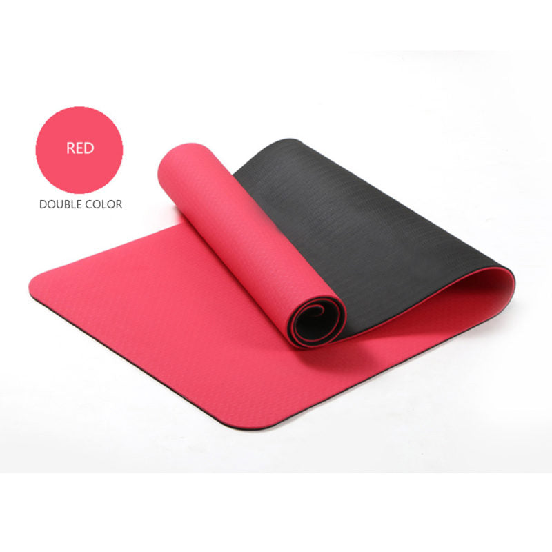 Eco-Friendly Non Toxic TPE Yoga Mat - 6mm