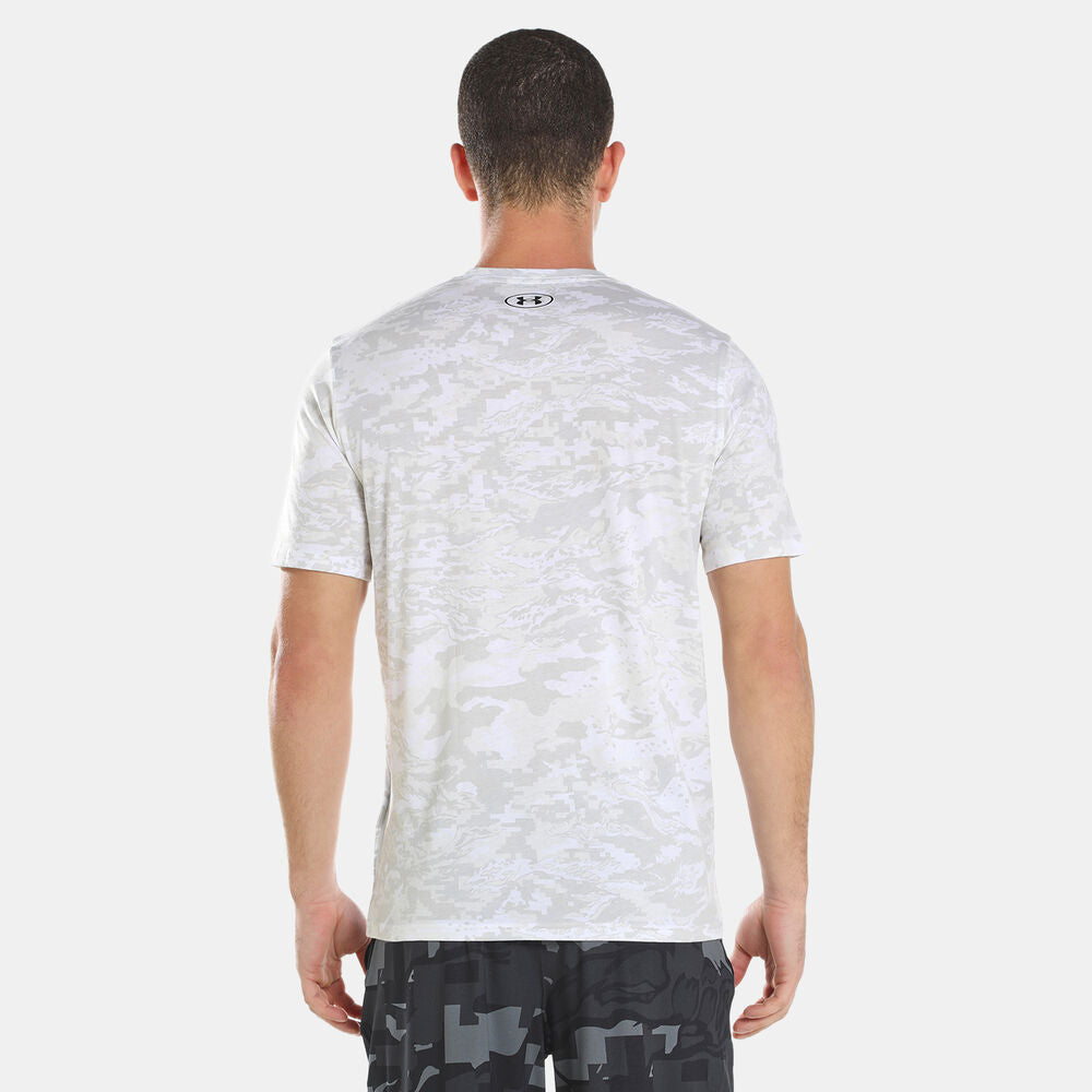 UA Men's Camo Dri-Fit T-Shirt (White/Camo) Imported