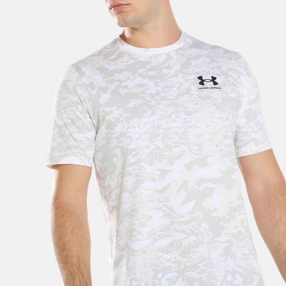 UA Men's Camo Dri-Fit T-Shirt (White/Camo) Imported