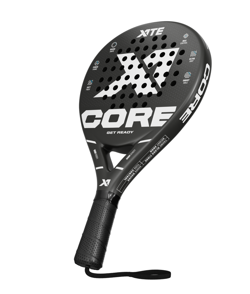 X1TE Core Padel Racket - Black