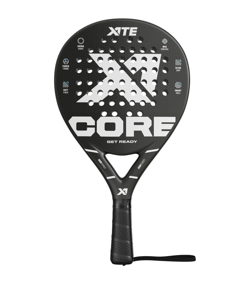 X1TE Core Padel Racket - Black