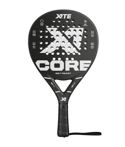 X1TE Core Padel Racket - Black