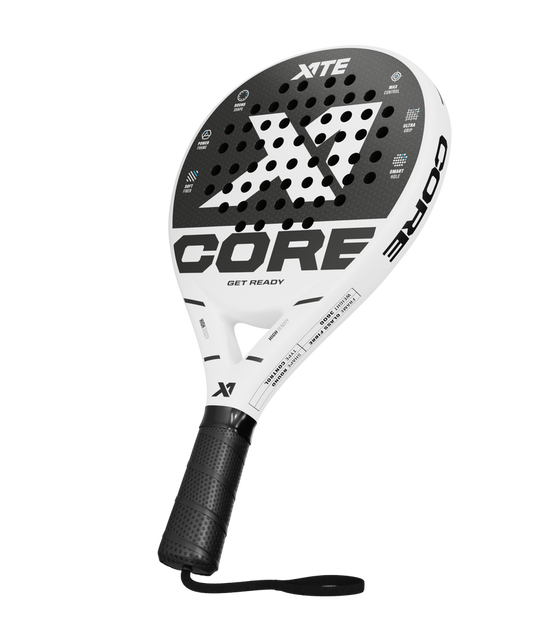 X1TE Core Padel Racket - White