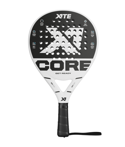 X1TE Core Padel Racket - White