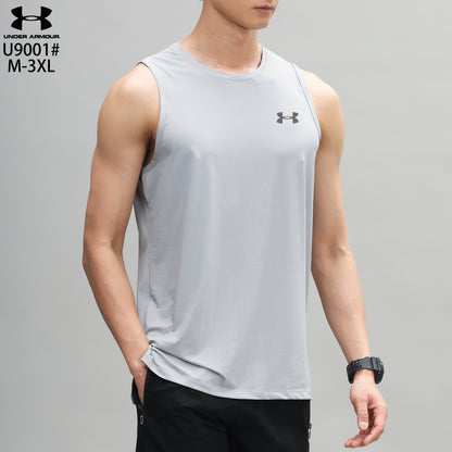 Men's UA Imported HeatGear Sleeveless - Grey