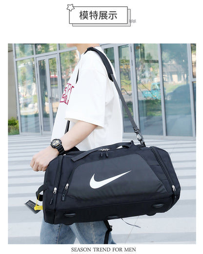 Nike Brasilia Gym Duffel Bags - Black/Black