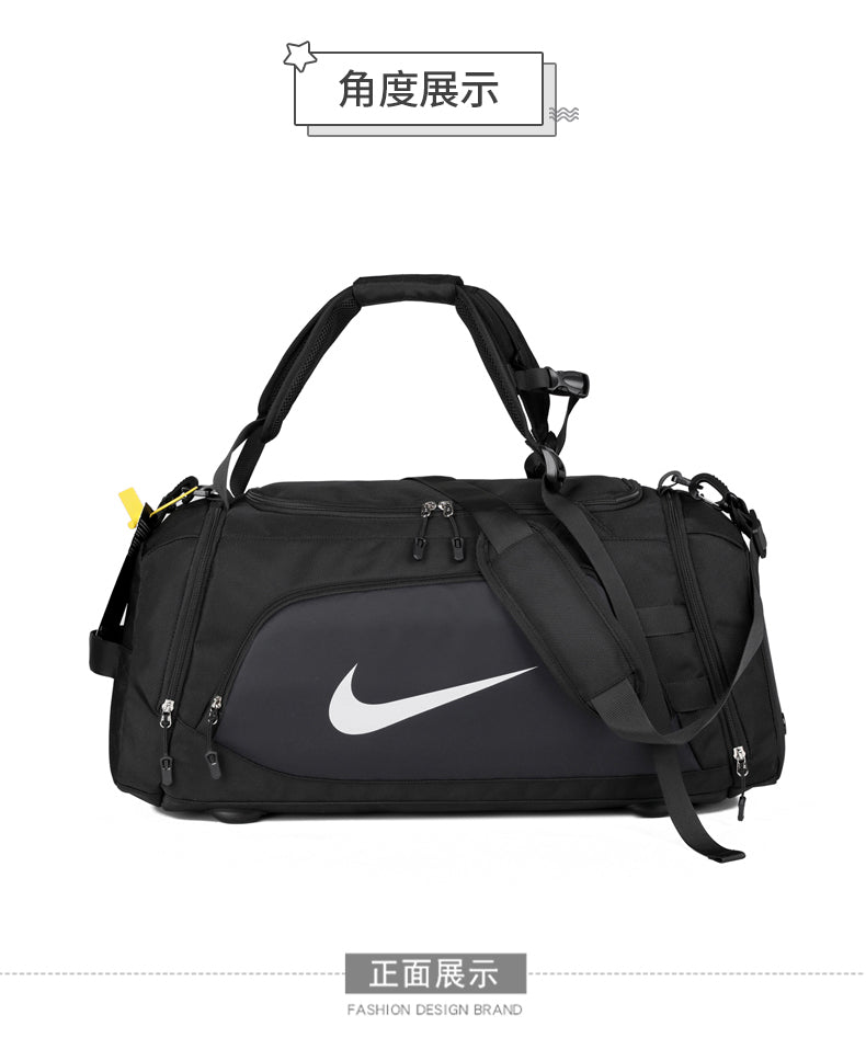 Nike Brasilia Gym Duffel Bags - Black/Black