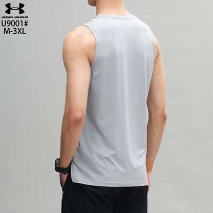 Men's UA Imported HeatGear Sleeveless - Grey