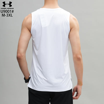 Men's UA Imported HeatGear Sleeveless - White