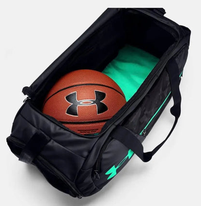 Under Armour Undeniable 4.0 Gym Duffle Bag - Black/Camo/Sea Green