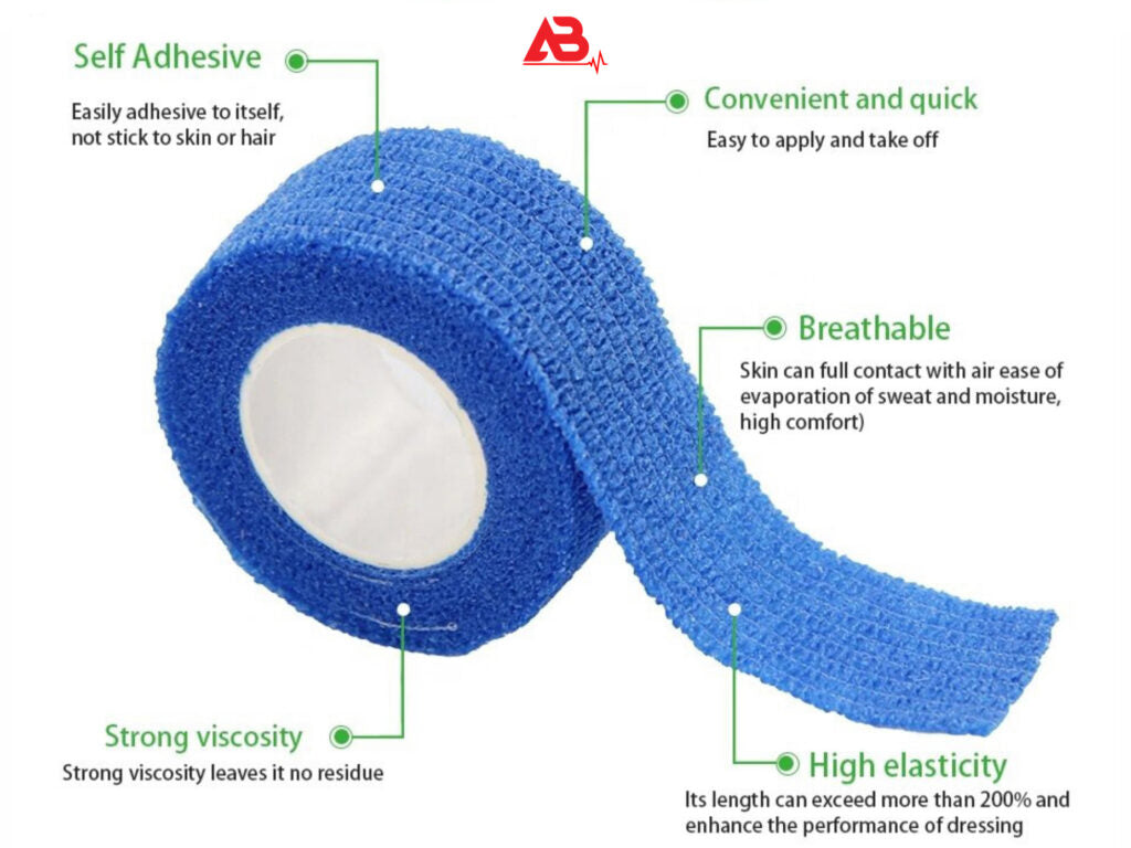 AB Non-Woven Cohesive Bandage- 1 piece