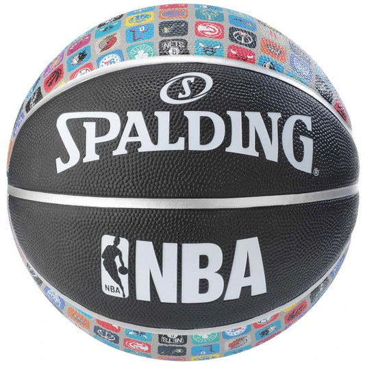 Spalding® NBA Logo Icon Outdoor Basketball