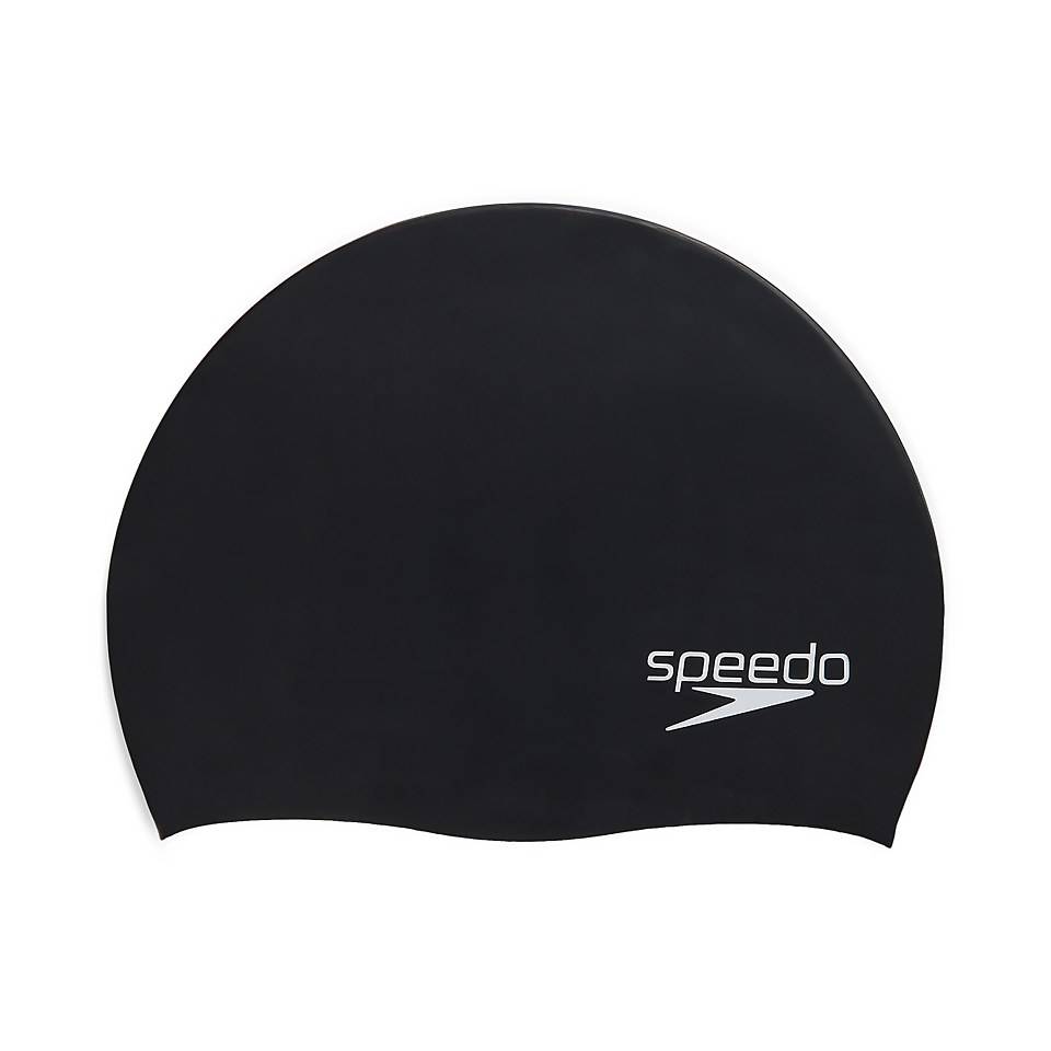 Speedo Solid Silicone Swim Cap - Elastomeric Fit