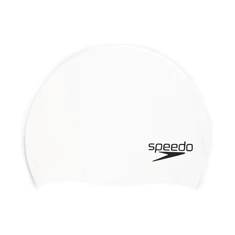 Speedo Solid Silicone Swim Cap - Elastomeric Fit