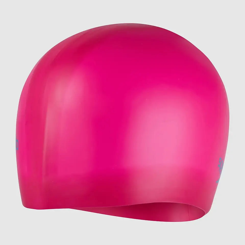 Speedo Long Hair Cap Junior - Pink/Blue