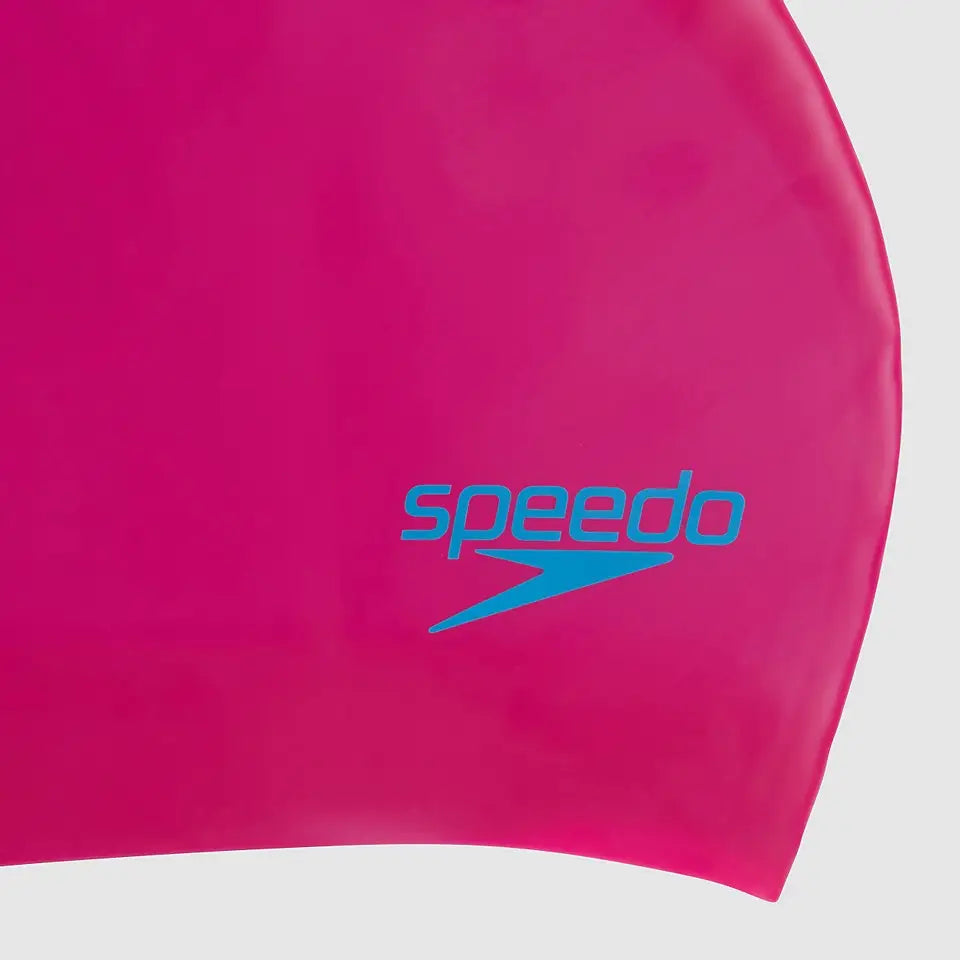 Speedo Long Hair Cap Junior - Pink/Blue