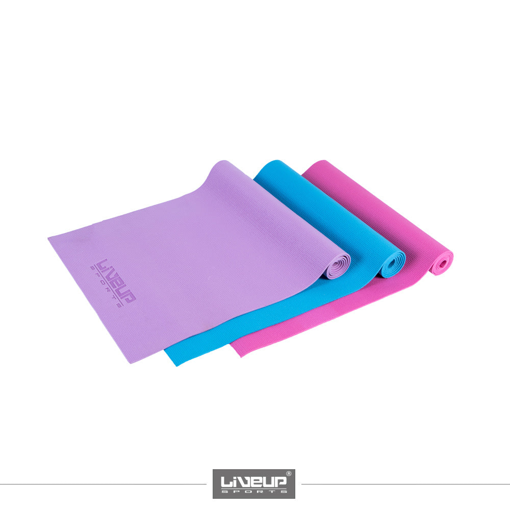 Liveup PVC Yoga & exercise Mat - 4mm