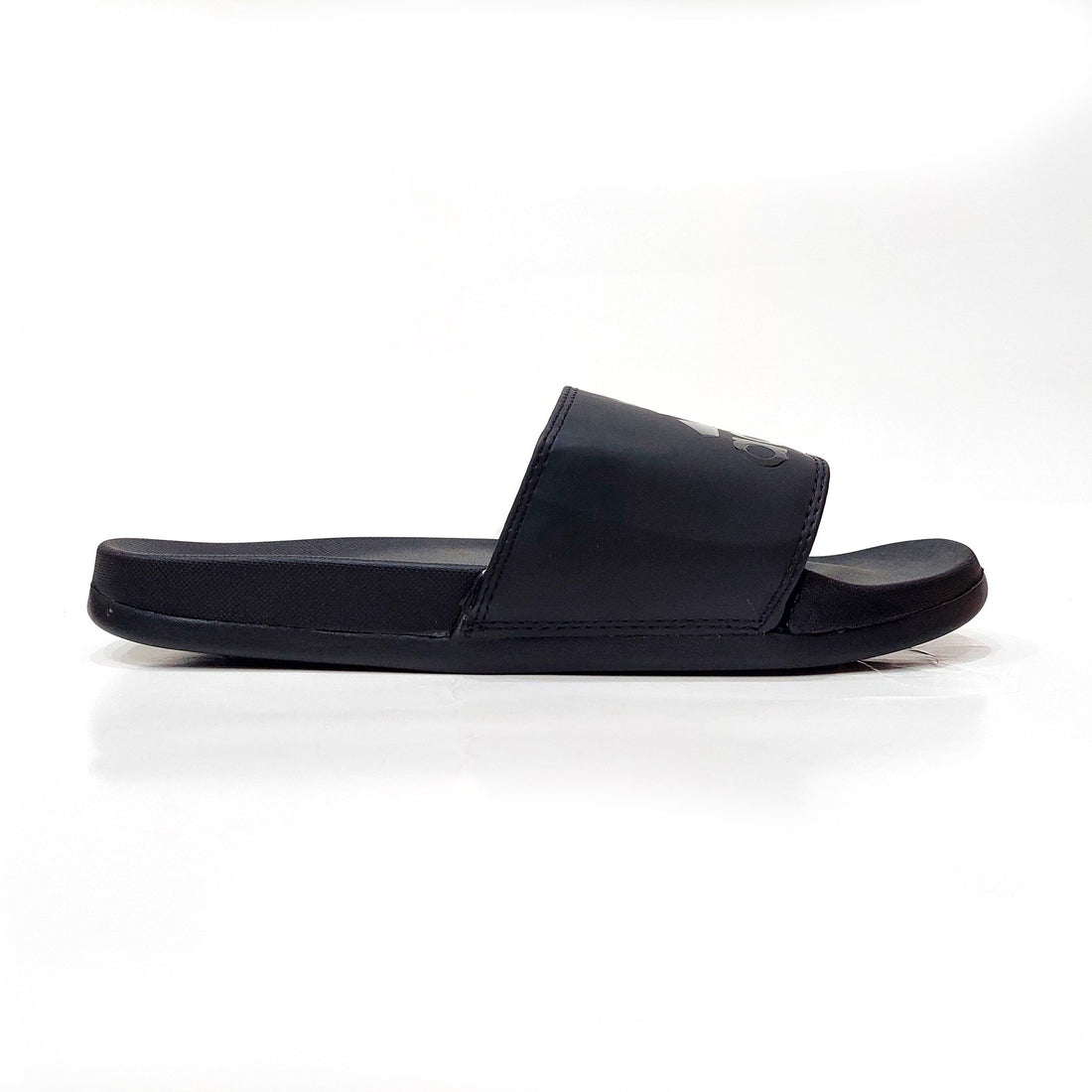 Adidas Adilettes Comfort Slides - All Black