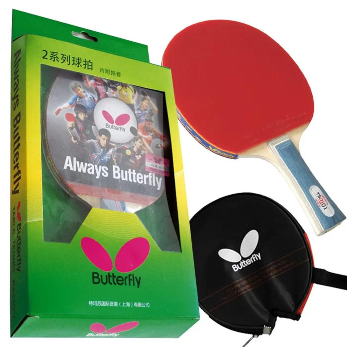 New Butterfly 201 Flared Table Tennis Racket Ping Pong Paddle Bat Racquet