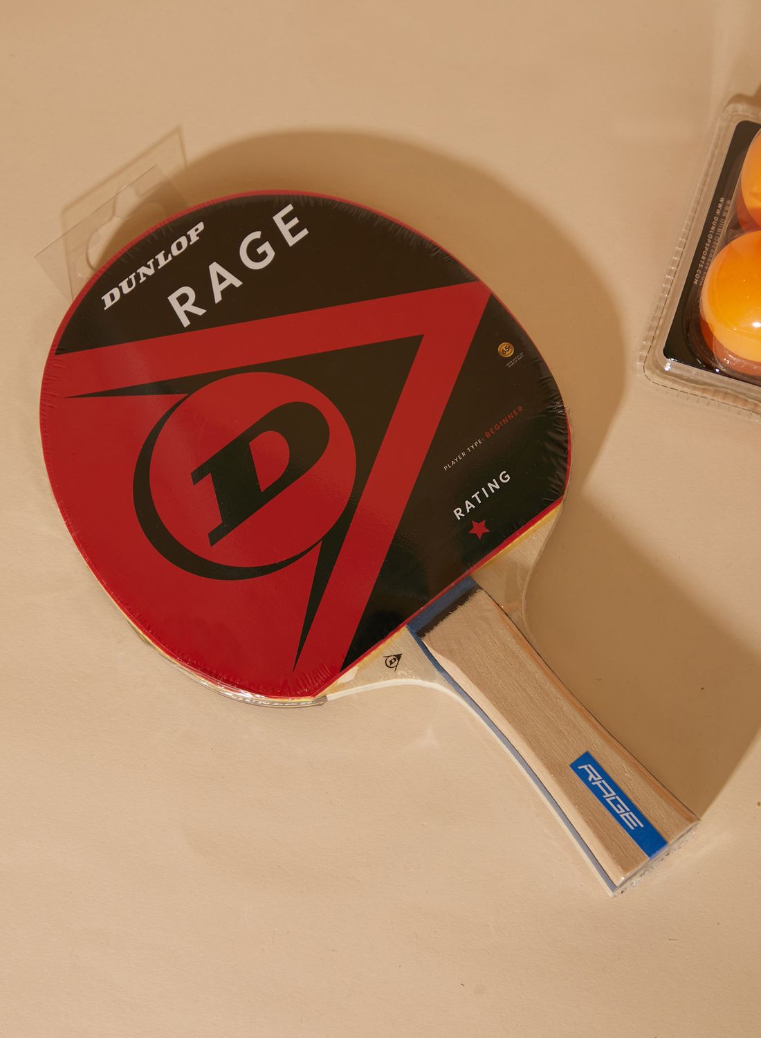 Dunlop Rage Table Tennis Racket