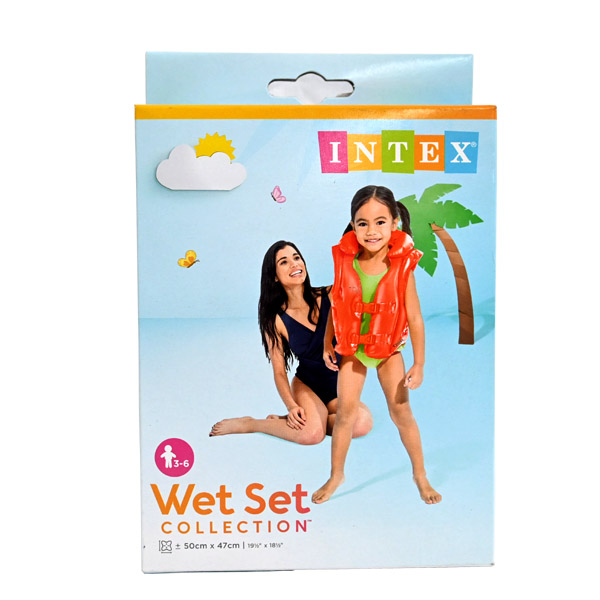 Intex Deluxe Swim Vest - (3-6 Years)