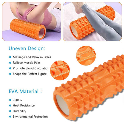 Eva Foam Massage Roller - 33cm Length