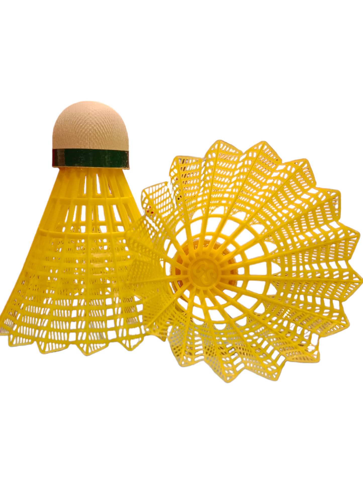 Ghafoor Gold Nylon Shuttlecock (Pack Of 6) - Yellow