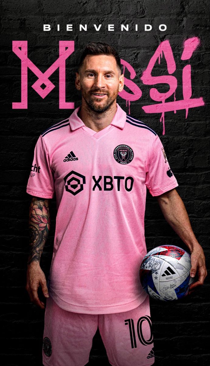 Inter Miami CF Messi 10 Home Kit For Mens