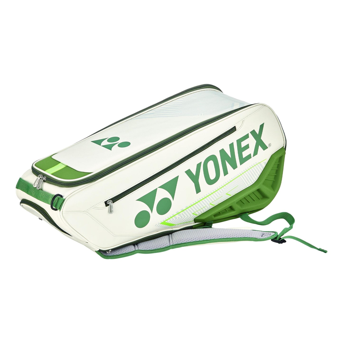 Yonex Expert Tournament 2023 6R Racket Bag - White/Moss Green