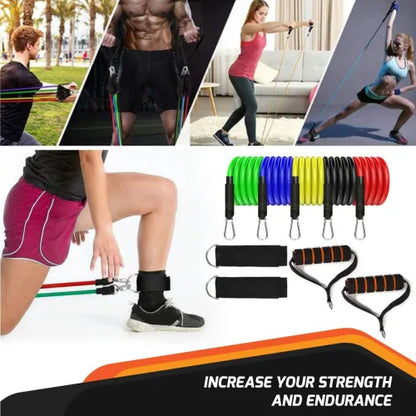 Home Workout Resistance Band - 5 In 1