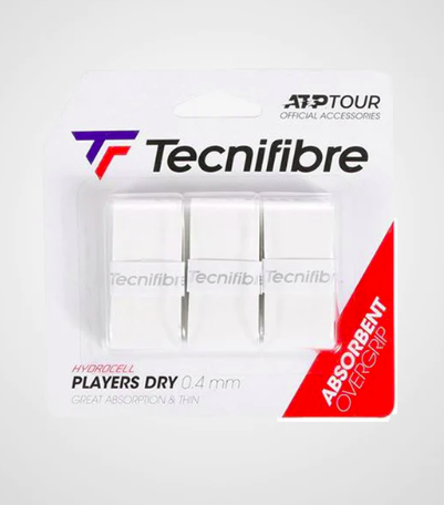 TECNIFIBRE PLAYER DRY OVERGRIP (3 PACK)