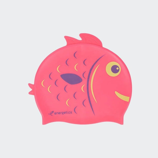 Energetics Silicone Swim Cap Junior - Fish